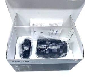 Nokton Voigtlander USA 25mm / f 0, 95 MFT Type II Micro Four Thirds M43 NIB - Picture 1 of 13