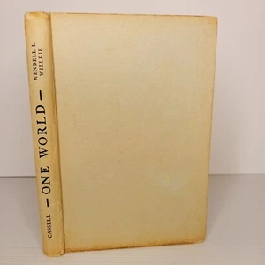 One World by Wendell L. Willkie. Manifesto and Travels 1943 - Picture 1 of 11