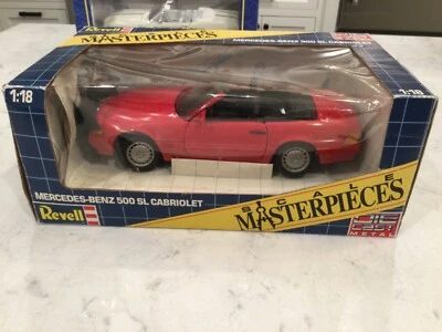 Revell Masterpieces 1:18 Mercedes-Benz 500SL Cabriolet Convertible - Image 1 of 4