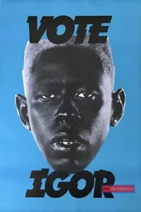 Tyler, The Creator Vote Igor UK Import Poster 22 x 34 - Picture 1 of 1