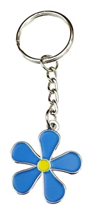 Forget Me Not Key Ring Keyring Forgetmenot Masonic freemason - Picture 1 of 6