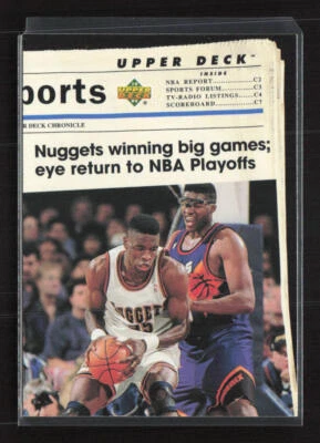 1993-94 Upper Deck Special Edition #205 Denver Nuggets Denver Nuggets - Image 1 of 2