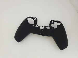 NEW Black Silicone Grip Case Cover sleeve For Playstation 5 PS5 Controller # K10 - Picture 1 of 4