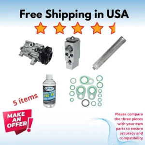 Compressor & Valve A/C Fit Dodge Nitro 2007-2008 - Picture 1 of 6