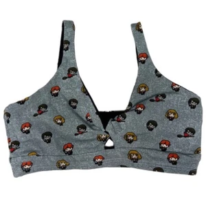 Handmade Harry Potter Yoga Bralette | Quidditch Twist Bra | Loungewear - Small - Picture 1 of 3