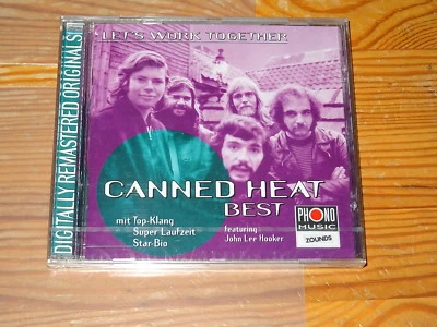 CANNED HEAT - LET'S WORK TOGETHER, BEST / ZOUNDS-CD 1998 OVP! SEALED! - Bild 1 von 2