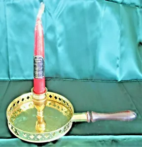 Nordfriesische Metallkunst Husum Handarbit Brass Candle Holder Made in Germany - Picture 1 of 9
