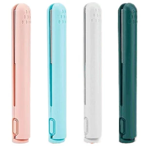 2 In 1 Mini Cordless Hair Curler USB Hair Straightener Dual Purpose Curling Iron - Picture 1 of 16