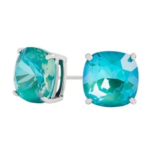 Origami Owl Swarvorski Laguna Clara Stud Earrings - Picture 1 of 1
