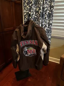Wrangler NFR 2013 Las Vegas Finals Pro Rodeo Gear Jacket Brown - Size L - Picture 1 of 6