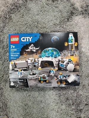 LEGO City 60350 Lunar Research Base Brand New Factory Sealed 7+ 786pcs - Image 1 of 4