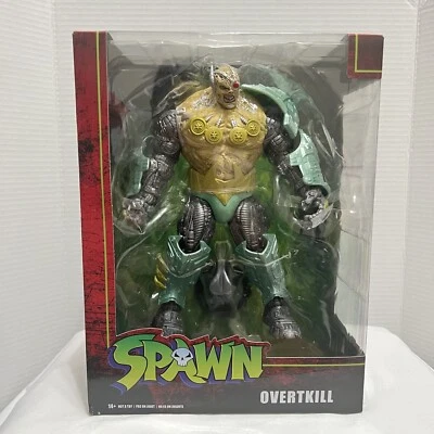 "Figura de acción McFarlane Toys Spawn Overtkill 9"" totalmente nueva en caja" Foto 1 de 4