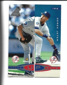 1998 Pinnacle Inside Standup Guys #19 Derek Jeter / Bernie Williams card