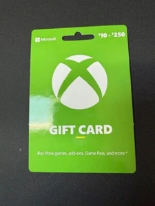 Xbox Live Us Gift Card Usd $240 - Picture 1 of 3