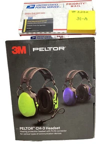3M Peltor CH-3 FLX2 Zestaw słuchawkowy Opaska na głowę (MT74H52B-110) ED4U #3250 - Zdjęcie 1 z 8