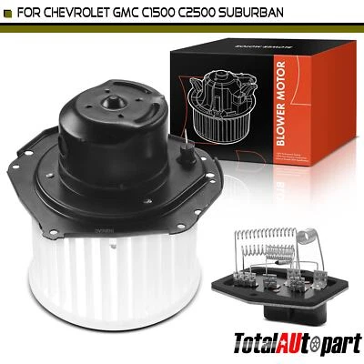 HVAC Blower Motor & Resistor Kit for Chevrolet GMC C1500 C2500 Suburban Front - Image 1 of 4