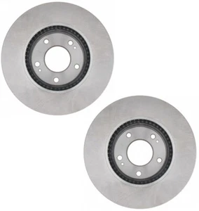 Pair Set 2 Front Disc Brake Rotors ACDelco For Hyundai Tucson Kia Sportage AWD - Picture 1 of 1