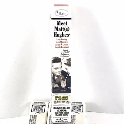 TheBALM -Meet Matt(e) Hughes- Liquid Lipstick “Honest” 100% Authentic BNIB - Image 1 of 4