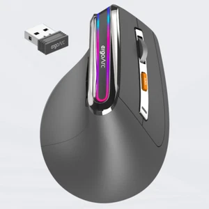 ErgoArc V-M1B Ergonomic Wireless Mouse - Multi-Device Connectivity, Rechargeable - Picture 1 of 8