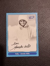 DOCTOR WHO SERIES 1 TRADING AUTOGRAPH CARD A6 ANNEKE WILLS POLLY STRICTLY INK