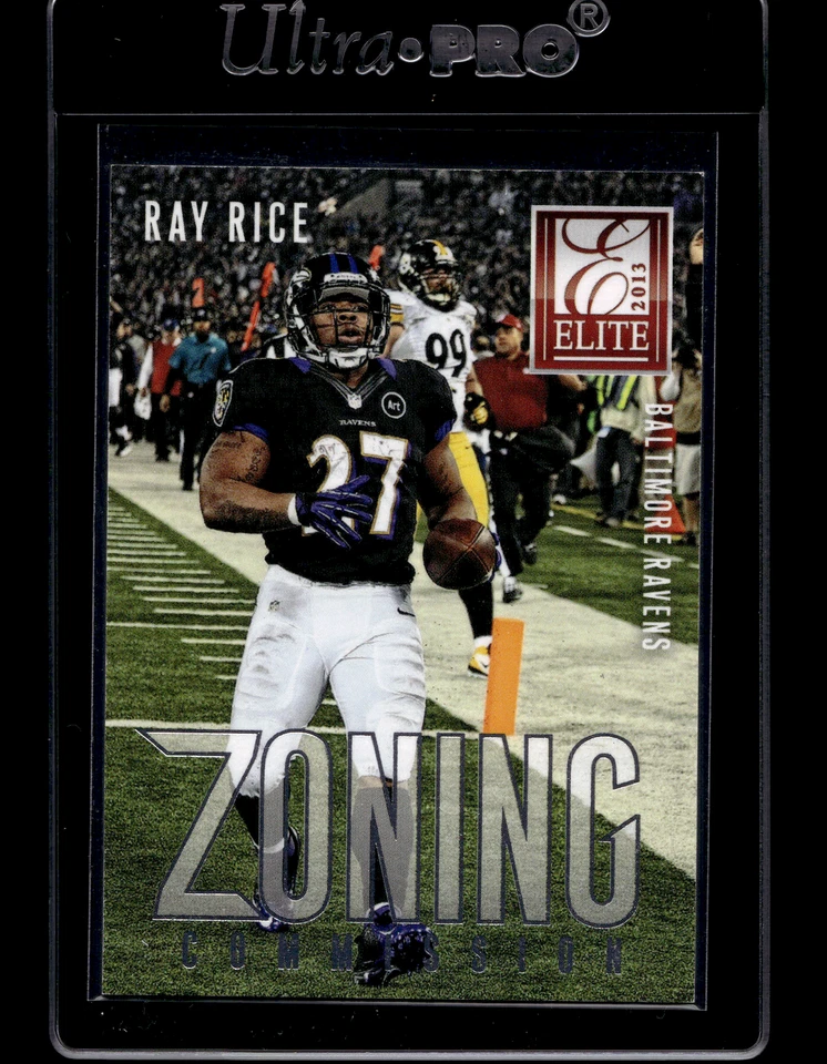 2013 Panini Elite Zoning Commission Silver #10 Ray Rice - Image 1 of 2