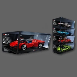 Metal Acrylic Display Case for LEGO 42143 Ferrari DAYTONA SP3 each one - Picture 1 of 12