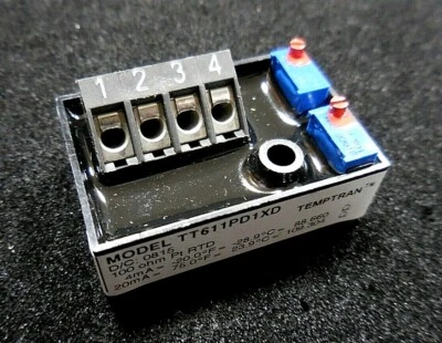 Minco TT611PD1XD RTD Transmitter/ Temperature Sensor (8.5-35VDC, 4-20mA, 100Ω) - Image 1 of 4