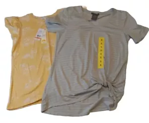 T-Shirt C&C California matty M 2-teilig Posten Größe S Oberteile gelb himmelblau neu mit Etikett - Bild 1 von 11