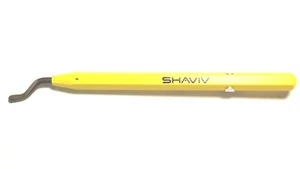 UB2 Shaviv Edge Sbavatrice Strumento Soluzione Tascabile Giallo Burr 155-29190 - Foto 1 di 2