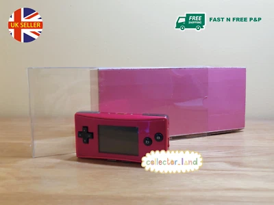 1 x Box Protector for Game Boy Micro GBM STRONG PET Plastic Display Case Advance - Image 1 of 4