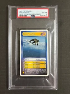 Shaun White Limited Edition Top Trumps Psa 8 Eng - Zdjęcie 1 z 4