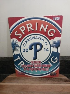 PHILADELPHIA PHILLIES Official 2014 Spring Training Program - Clearwater - MLB - Picture 1 of 6