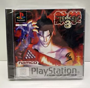 TEKKEN 3 PLATINUM - SONY PS1 PLAYSTATION NEU FACTORY SEALED PAL **DEFEKT - Bild 1 von 15