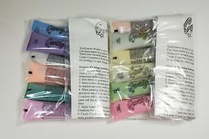 12 Tri Chem Lot Candy Creations Vintage NOS Paint Liquid Embroidery 6541 & 6748