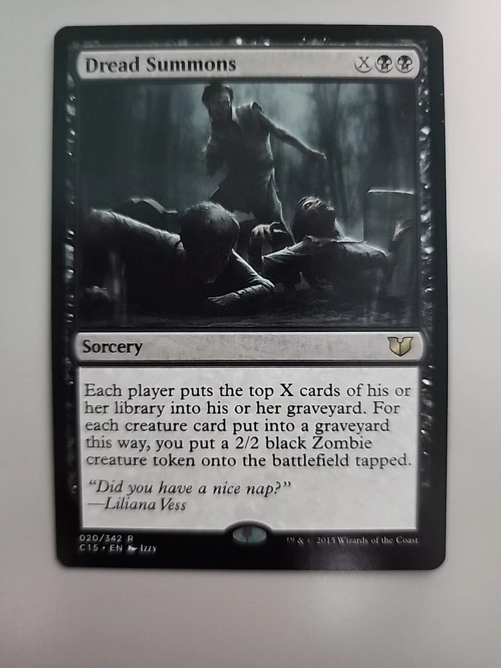 MTG Dread Summon Commander 2015 020/342 Regular Rare - Image 1 of 1