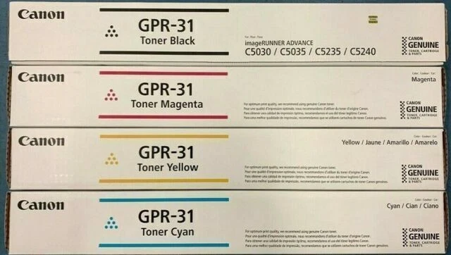 Canon GPR31 Toner Cartridge Set - 4 Count