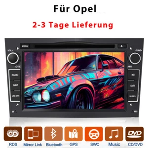 7" Autoradio GPS Navi DVD CD DAB Für Opel Astra Vivaro Vectra Zafira Corsa Tigra - Bild 1 von 9