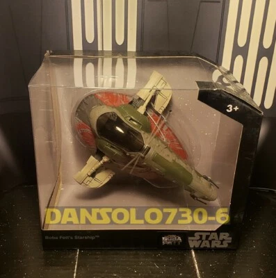 Star Wars Disney Elite Diecast Boba Fett's Starship Slave One 1 Foto 1 de 2