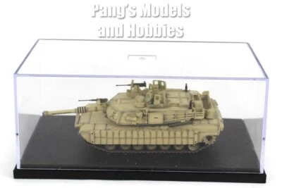 M1A2 M1A Abrams TUSK I US Army 3rd Armored Cav. Rgt. Modelo Iraque 2011 escala 1/72 - Imagem 1 de 4