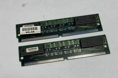 8MB Kit (2 x 4MB) Compaq 172707-002 Hyundai HYM532120W-70 70ns 72-Pin Memory - Image 1 of 4