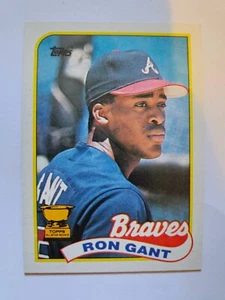 1989 TOPPS RON GANT #296 NM - Picture 1 of 1