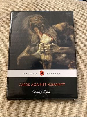 Cards Against Humanity Card Game COLLEGE Expansion Pack 30 Cards+ Poster **NEW** - Image 1 of 2