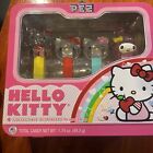 Hello Kitty ~ 4 Collectible Pez Dispensers & Candy ~  Metal Lunch Box ~ Sealed