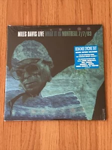 Miles Davis Live - What It Is: Montreal 7/7/83 • NEW SEALED 2 x Vinyl RSD - Picture 1 of 5