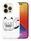 CASE COVER FOR APPLE IPHONE|MINIMALISTIC CAT 8