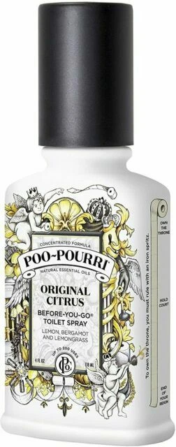 Poo-Pourri Before-You-Go Toilet Spray - Original Citrus, 4fl.oz.