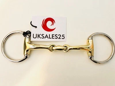 EggButt Snaffle Bit Curved MP with Lozenge (UKSALES25®) *SAME DAY DISPATCH*