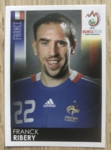 Vignette Sticker Panini Euro 2008 France N°351 Franck Ribéry Bayern Munich - Imagen 1 de 3