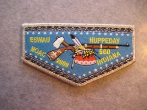 Eswau Huppeday 560 NOAC 2009 Background felt flap ATO - Picture 1 of 1