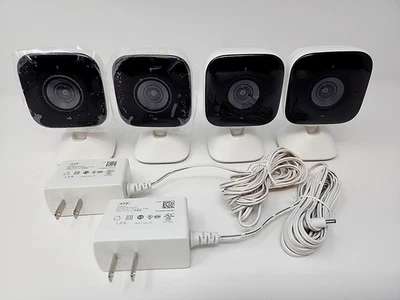 Lote de 4 cámaras WiFi Xfinity xCam3 probadas - 2 nuevas + 2 usadas con 2 adaptadores de corriente Foto 1 de 4